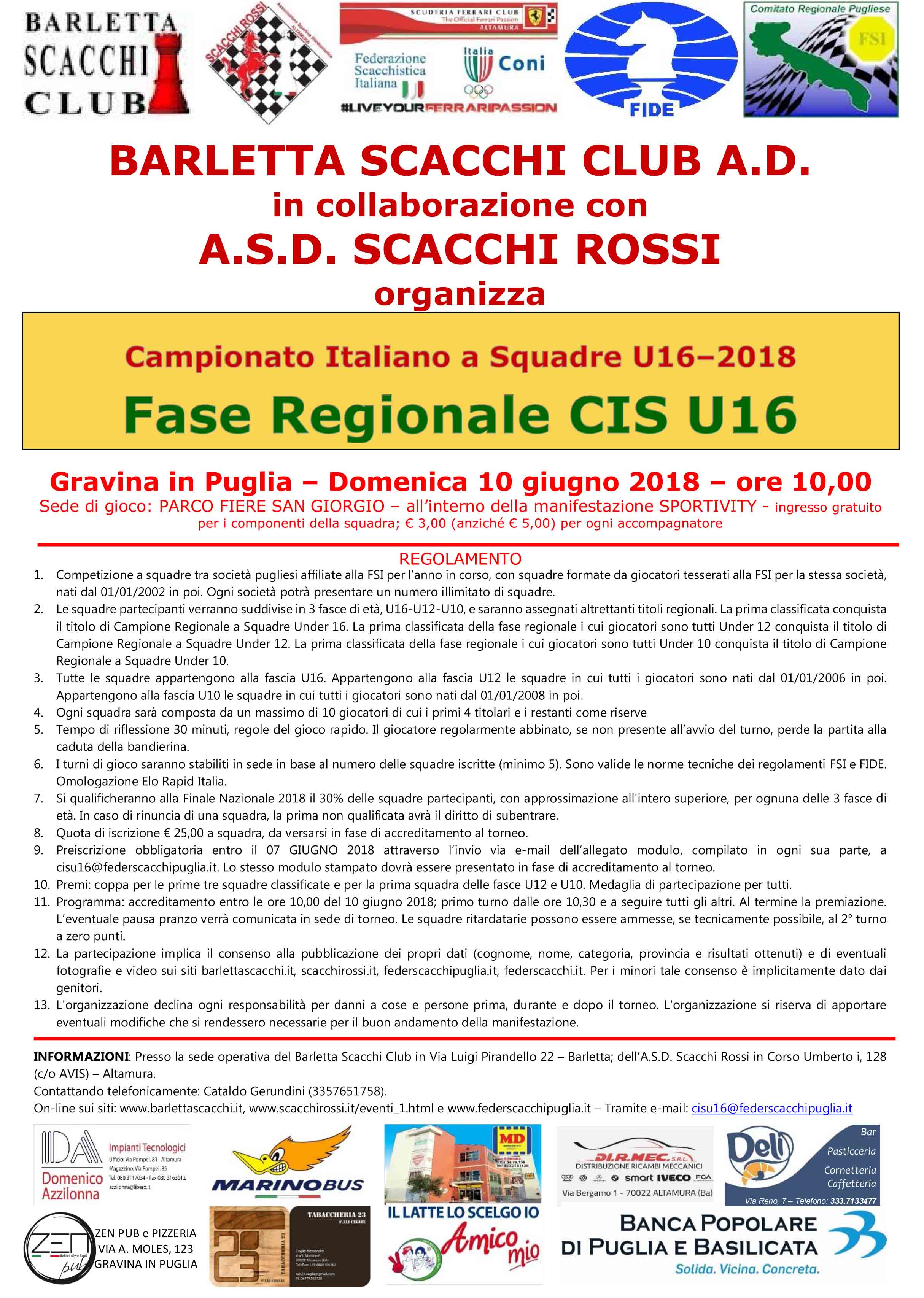 regolamento_CIS_U16_2018_Puglia